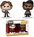 Funko- VYNL 4" 2-Pack: Star Wars: Solo: Han & Lando Figures, Multicolore, 31849