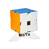 FunnyGoo MoYu MoFangJiaoShi Cubing Classroom Meilong Skewb Magic Cube irregolare Puzzle Cube Twist Toy Stickerless con un cubo Stand