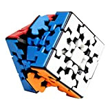 FunnyGoo YuMo Gear Cube 3x3 Puzzle Cube 3D Puzzle 3x3x3 Cube Smooth Puzzle Smooth Cube Twist Puzzle Cube Multi Color