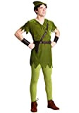 FunPop Adult Classic Peter Pan Fancy Dress Costume Medium