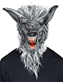 FunWorld Grey Werewolf Mask Standard
