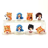 FUXIANG 8pcs / Set Himouto! Umaru-Chan DOMA Umaru Anime Figura Set Bambole in PVC Azione Modello da Collezione Regalo da ...