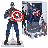 FYH Shop Action Personaggio Modello,Serie Marvel Avengers 4, Capitan America, Spider-Man, Iron Man, Gears of War, Action Figure in Scatola ...
