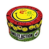 Gamefactory 76134 Smiley Action Game, gioco colorato con il Big Smile, gioco di famiglia da 2 a 4 persone
