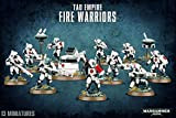 Games Workshop-Kit di plastica Tau Empire Fire Warriors, 99120113057