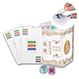 GAMONE Solitario Mahjong Impermeabile in plastica addensata Portatile Piccola Scatola di Piccole Carte da Gioco Intrattenimento for Feste da Viaggio ...