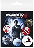 GB eye, Uncharted 4, Mix, Set di Spille, Multi, Unico