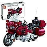 Gedar Technic Moto, Technic Motociclette Modellismo e Costruzione, Regalo Collezionismo Costruzioni, 1205 Pezzi Compatibile con Lego