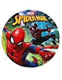Generique - Disco di Zucchero Spiderman 20 cm