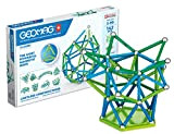 Geomag Classic - 142 pezzi - Costruzioni Magnetiche per Bambini - Linea Green - 100% Plastica riciclata