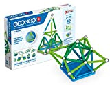 Geomag- Classic Costruzioni Magnetiche Per Bambini Linea Green 100% Plastica Riciclata, 60 Pezzi, 272
