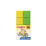 GEOMAG Magicube 1+ Full Color 147 - Cubi Magnetici per Bambini - Monocolore - Confezione da 8 Cubi