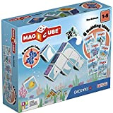 Geomag - Magicube Sea Animals - 8 cubi - Gioco di Costruzione con Cubetti Magnetici, Multicolore