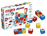 Geomag, Magicube Word Building Clips, Giochi Magnetici Adatti per Bambini a Partire da 3 Anni, Set per Imparare la Lingua ...