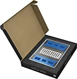 Geomag Masterbox Large 183 - Giocattolo Barrette Magnetiche - Blu - Confezione da 248 Pezzi
