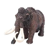 Germerse Giocattolo Modello Superficie Morbida, Modello Animale Ecologico, Famiglia per Bambini Amici(Antico Mammut)