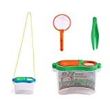 Get Fresh Osservatore di insetti portatile Lente d'ingrandimento per bambini Scatola di osservazione dei giocattoli Esperimento all'aperto per Forniture Scatola ...