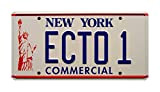 Ghostbusters 2 | ECTO 1 | Metal Stamped License Plate