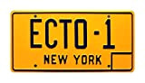 Ghostbusters | ECTO-1 | Metal Stamped License Plate