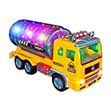 Giocattoli per camion da 3 a 10 anni, autocisterna elettrica con luci lampeggianti 4D e suoni veri, fantastici regali di ...