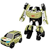 Giocattoli Robot per Deformazione Auto, Bambini Trasformazione Tobots Action Figure Toy Cartoon Animation Model Set Compleanni Regalo Circa 6 Pollici ...