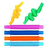 Giocattoli Sensoriali Mini Pop Tubes,Tubi Elastici Sensoriali,Pops Tube Fidget Toys per Bomboniere antistress per Feste Antistress