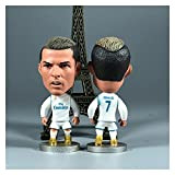 Giocattolo Action Figure Madrid Soccer Star Player Figures Dolls Toys Giocattoli European Cup Fan Souvenir (Color : C Ronaldo)