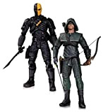 Giocattolo da Collezione DC Comics – Arrow – Oliver Queen e Deathstroke, 17,8 cm, Set di 2 Action Figure
