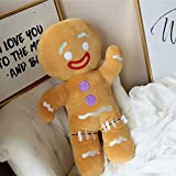 Giocattolo dell'omino di pan zenzero Natale | 30 cm peluche natalizio omino di marzapane | Gingerbread Man Figure Doll Decorazioni ...