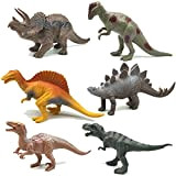 Giocattolo di Dinosauro per Bambini Blocchi di Costruzione di Dinosauro Mini Giocattoli di Dinosauro Set di Figure in Miniatura (Tyrannosaurus ...