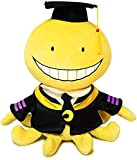 Giocattolo di peluche di classe divertente polpo Koro-Sensei farcito peluche bambola per gli appassionati di anime bambini (tipo 1(12 in/30cm))