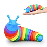 Giocattolo flessibile della scrivania del giocattolo di Fidget della lumaca articolata stampata 3D per il regalo di compleanno di tutte ...