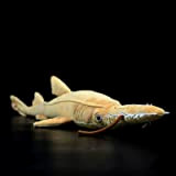 Giocattolo morbido Cute Saw Sharks Doll Simulation Proboscis Shark Marine Life Peluche Giocattolo Modello Regali