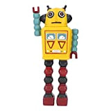 Giocattolo robot vintage, figurina robot stile americano retrò classico resina cartone animato modello robot giocattolo ornamento decorazione artigianale per la ...