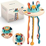 Giocattolo sensoriale Montessori per bambini, 12 – 18 mesi, in silicone UFO per uso alimentare, giocattolo in silicone, per bambini