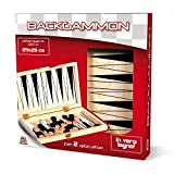 giocheria rdf50550 zig zag backgammon legno