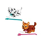 Giochi Preziosi - Pet Parade Cagnolini Interattivi con Osso e Guinzaglio, Razza Yorkshire Terrier e Dalmata
