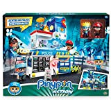 Giochi Preziosi Pinypon Action Stazione di Polizia con 2 Personaggi Mix&Match e Accessori