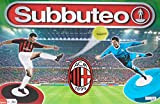 Giochi Preziosi Subbuteo Playset Milan, Tappeto Gioco, 2 Porte, Pallone