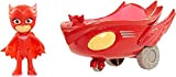 Giochi Preziosi - Super Pigiamini PJ Masks Veicolo Gufaliante con Personaggio Gufetta, PJM03300