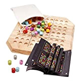 Gioco da tavolo in legno Sudoku Puzzles con cifre pezzi di scacchi e libro di puzzle, gioco educativo per rompicapo ...