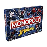 Gioco da tavolo Monopoly: Spiderman - Gioca come un eroe aracnide - Divertente gioco per bambini 8 anni