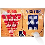 Gioco Ufficiale Originale di Dunk Pong | Versione Birra Pong Basket | qualità Premium | Tabellone Pieghevole e trasportabile | ...