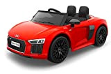 giordano shop Macchina Elettrica per Bambini 12V Audi R8 Spyder Rossa