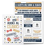 Giornale Addio al Celibato Originale - La Gazzetta Dell'Addio al Celibato - Team Groom Gadget per lo Sposo Originale - ...