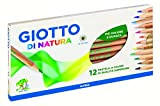Giotto 240600 - Astuccio di Natura 12 Pastelli Colorati