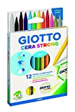 Giotto 281800 - Pastello Ast 12 Cera Strong