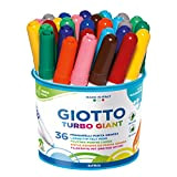 Giotto 424900 - Giotto Turbo Giant Barattolo36 Pz