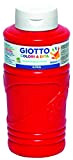 Giotto 5360 10 - Colori a dita, 750 ml, colore: Rosso