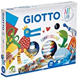 GIOTTO - Art Lab: Funny Collage - Kit Creativo per Collage - 1 Album Giotto Kids Carta Colorata + 5 ...